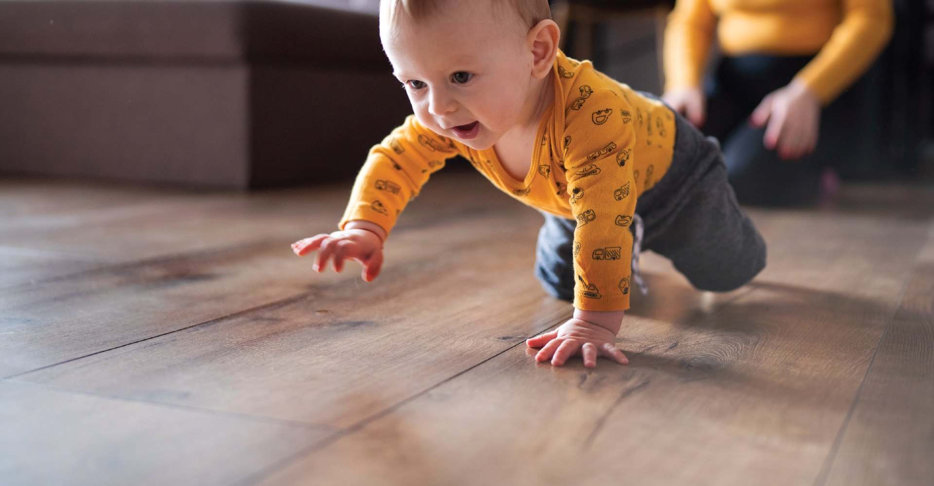 Hardwood Flooring with Baby in Northport Alabama
